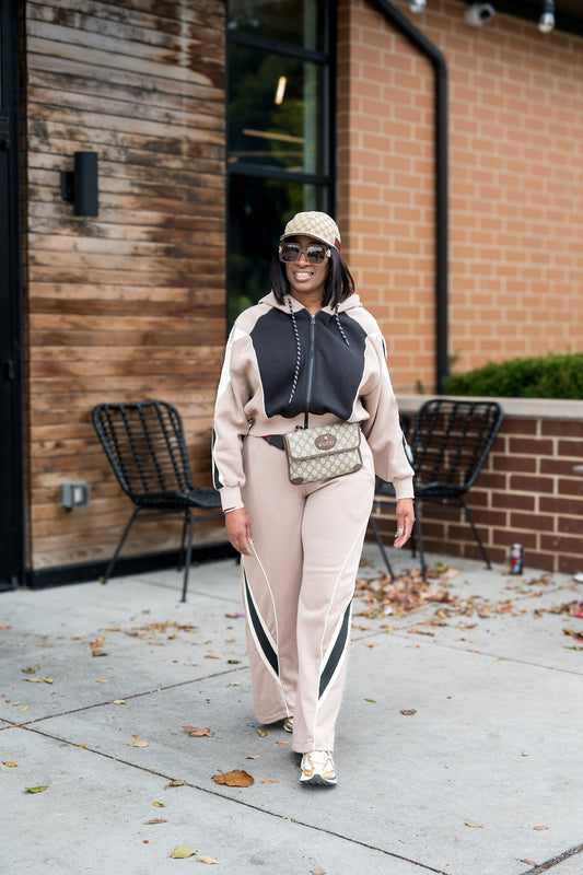 Luxe Wide-Leg Hooded Set