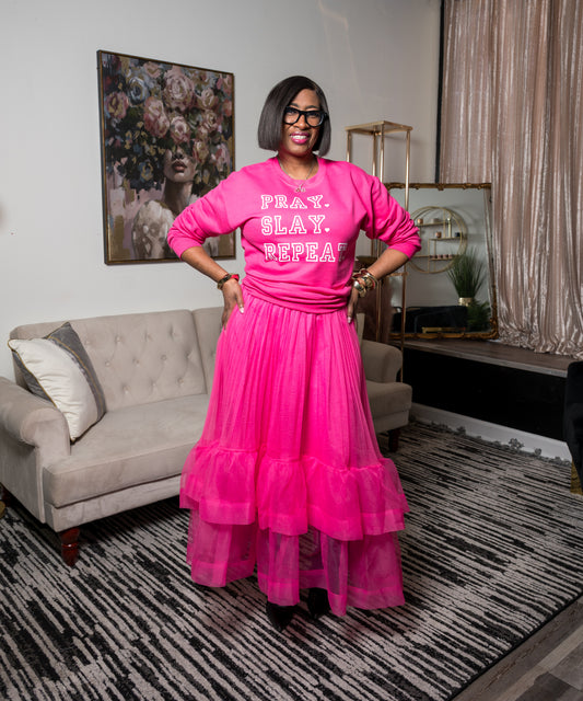 Special Edition Pray. Slay. Repeat. Sweatshirt