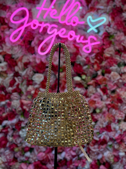 Golden Hour Mesh Bag