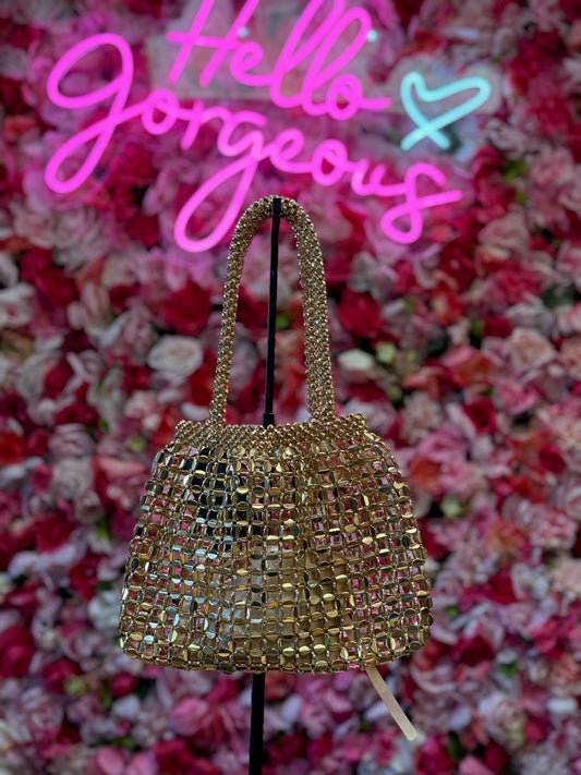 Golden Hour Mesh Bag