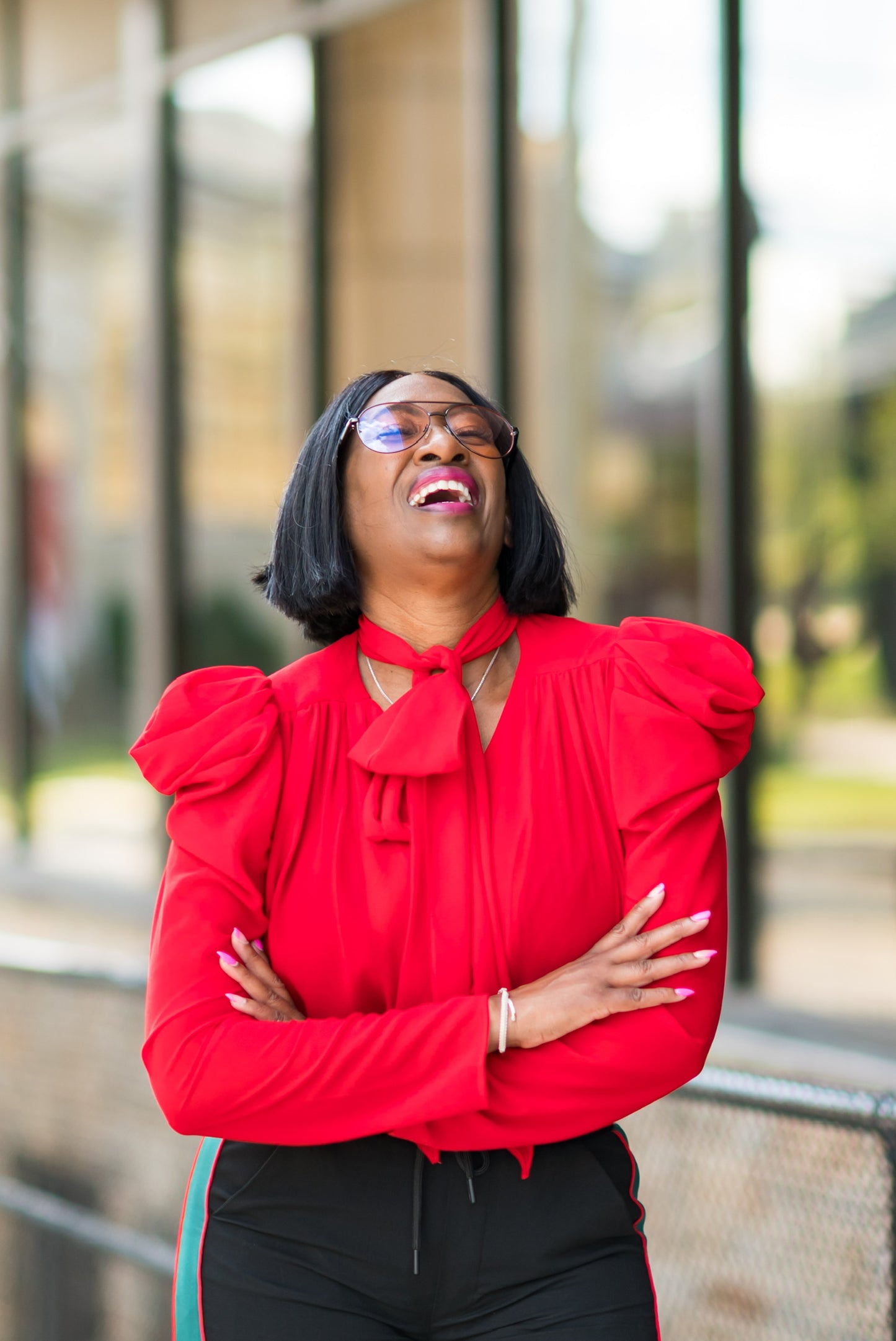 Scarlet Statement Blouse