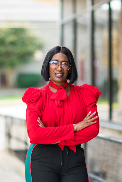 Scarlet Statement Blouse