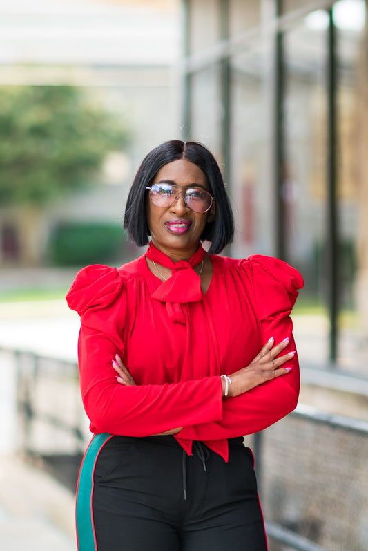 Scarlet Statement Blouse