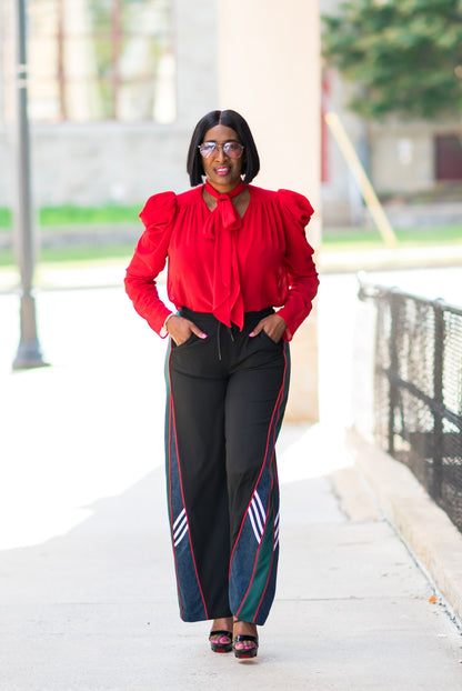 Scarlet Statement Blouse