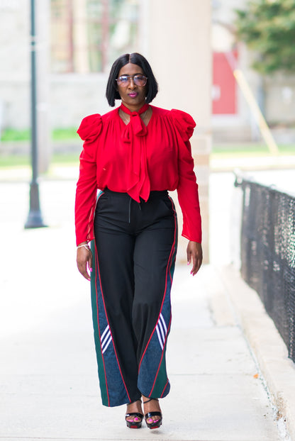 Scarlet Statement Blouse