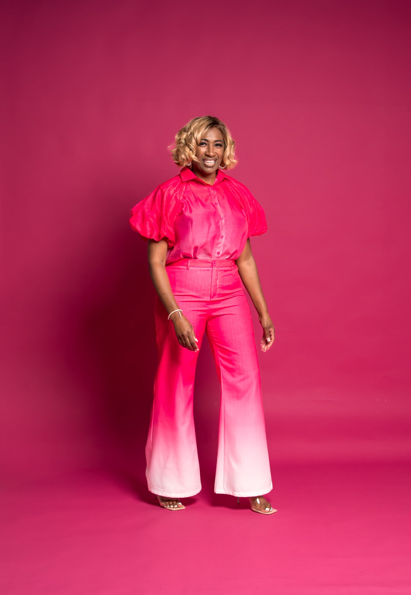 Ombre Elegance Palazzo Pant
