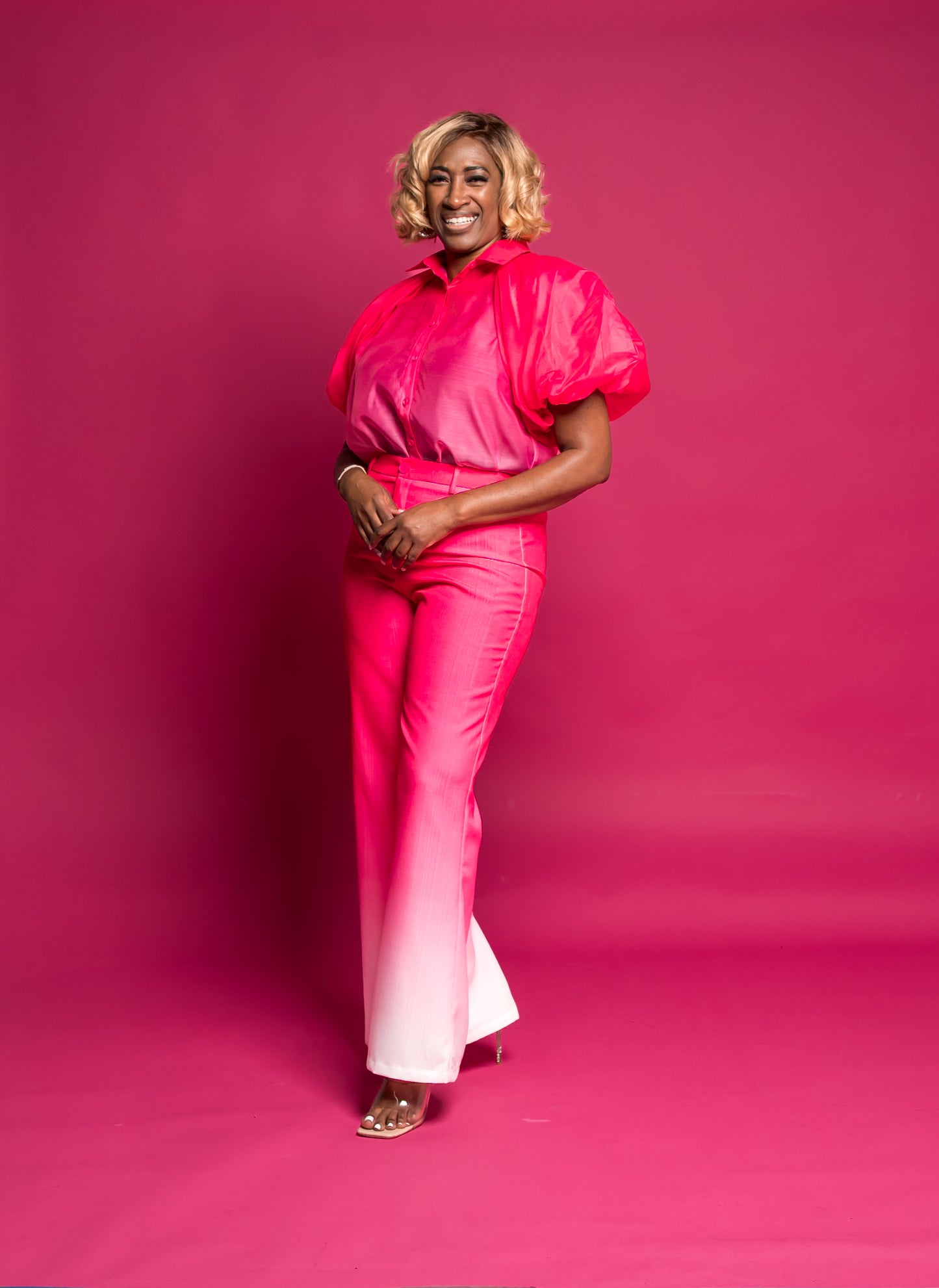 Ombre Elegance Palazzo Pant