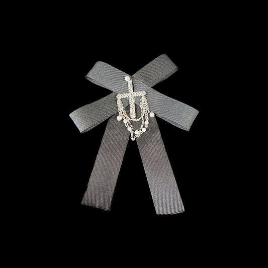 Black Tie | Brooch